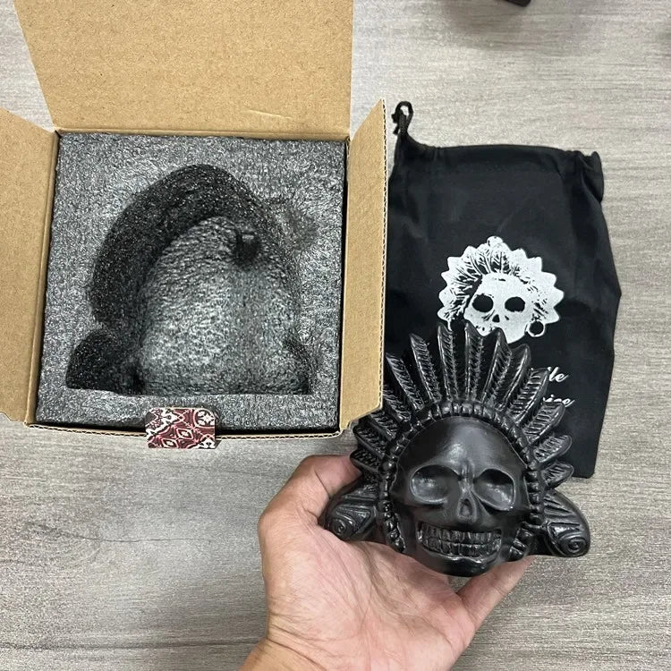 Ceramic Aztec Death Whistle
