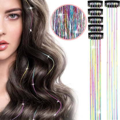 Hair Tinsel Clip-In Kit