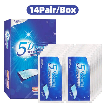 Elite 5DTeeth Whitening Strip 7/14/21/28 Pair
