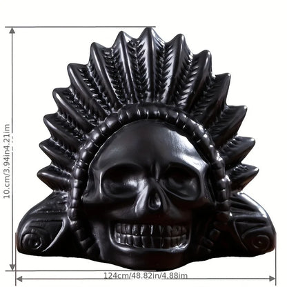 Ceramic Aztec Death Whistle