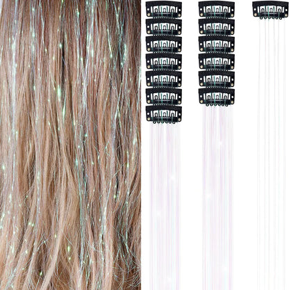 Hair Tinsel Clip-In Kit