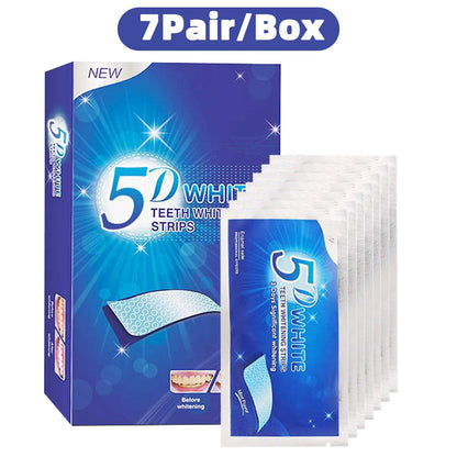 Elite 5DTeeth Whitening Strip 7/14/21/28 Pair