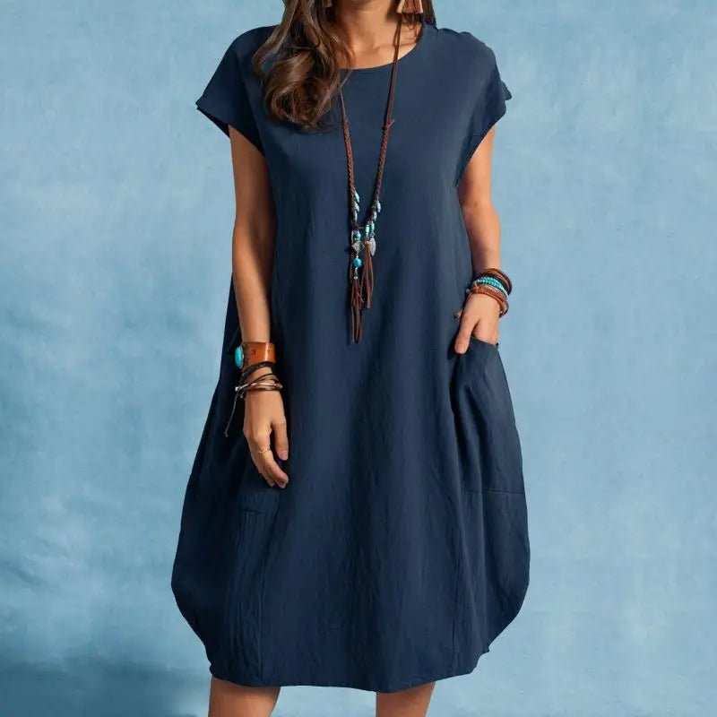 Nora Relaxed Pocket Dress