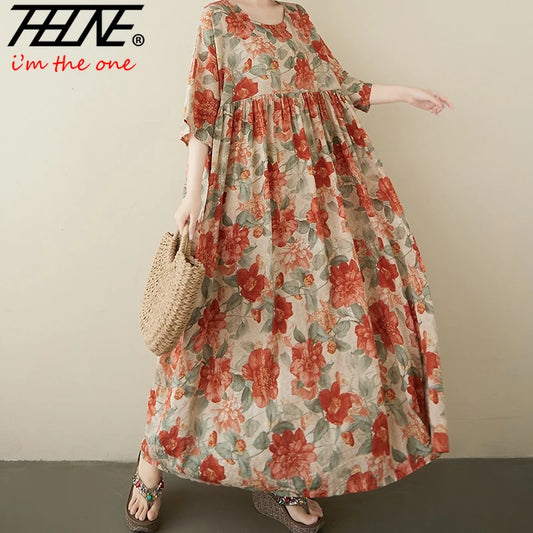 Isla Bohemian Floral Maxi Dress