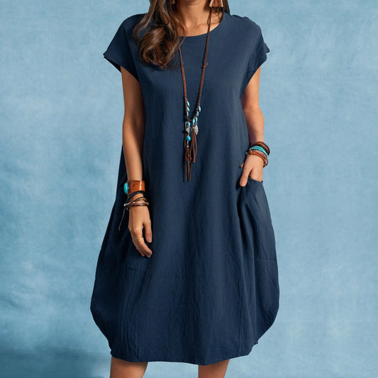 Nora Relaxed Pocket Dress