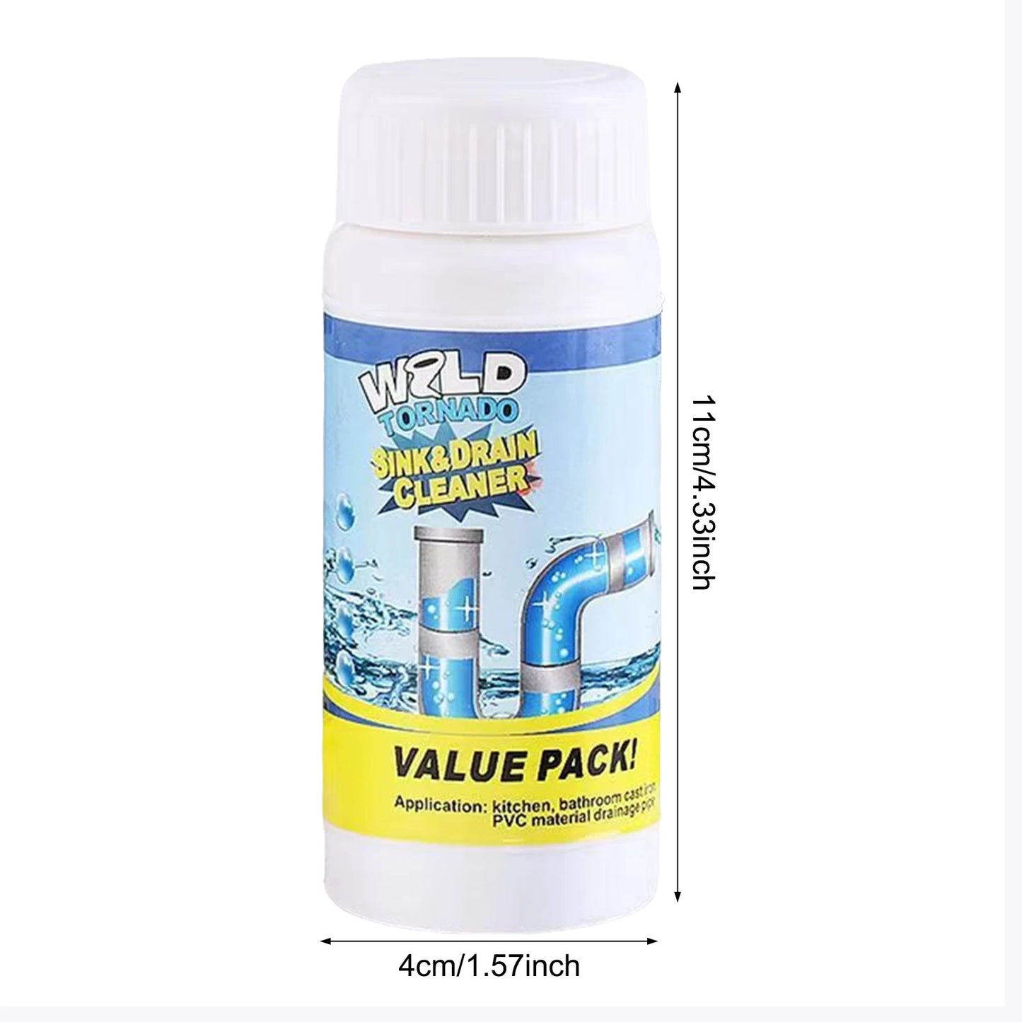 Portable Drain Cleaner Powder