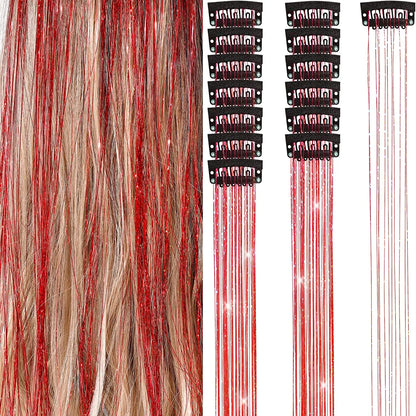 Hair Tinsel Clip-In Kit