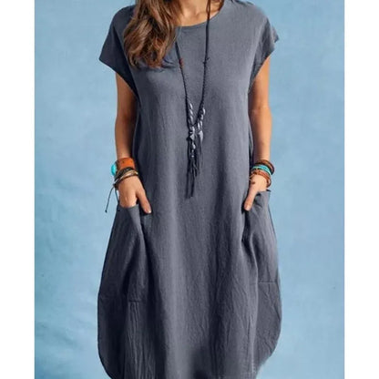 Nora Relaxed Pocket Dress