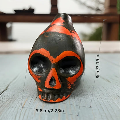 Ceramic Aztec Death Whistle