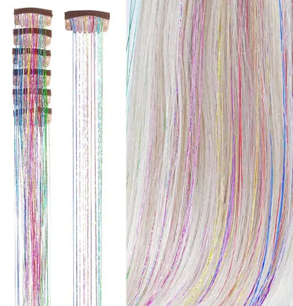 Hair Tinsel Clip-In Kit