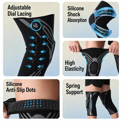 Smart Knee Brace — Micro-Dial Compression Support