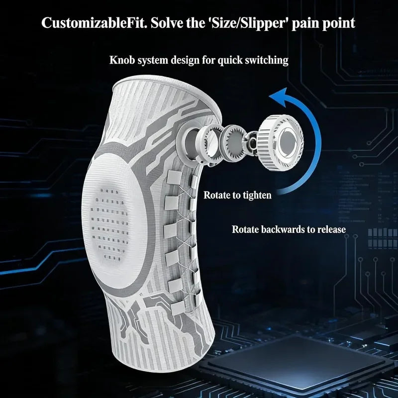 Smart Knee Brace — Micro-Dial Compression Support