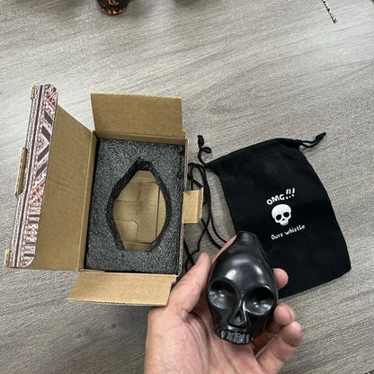 Ceramic Aztec Death Whistle