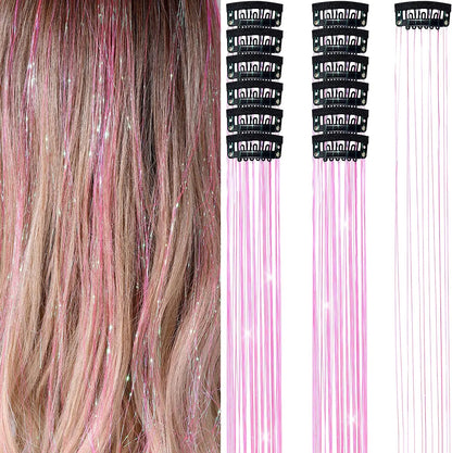Hair Tinsel Clip-In Kit