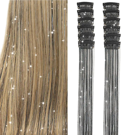 Hair Tinsel Clip-In Kit