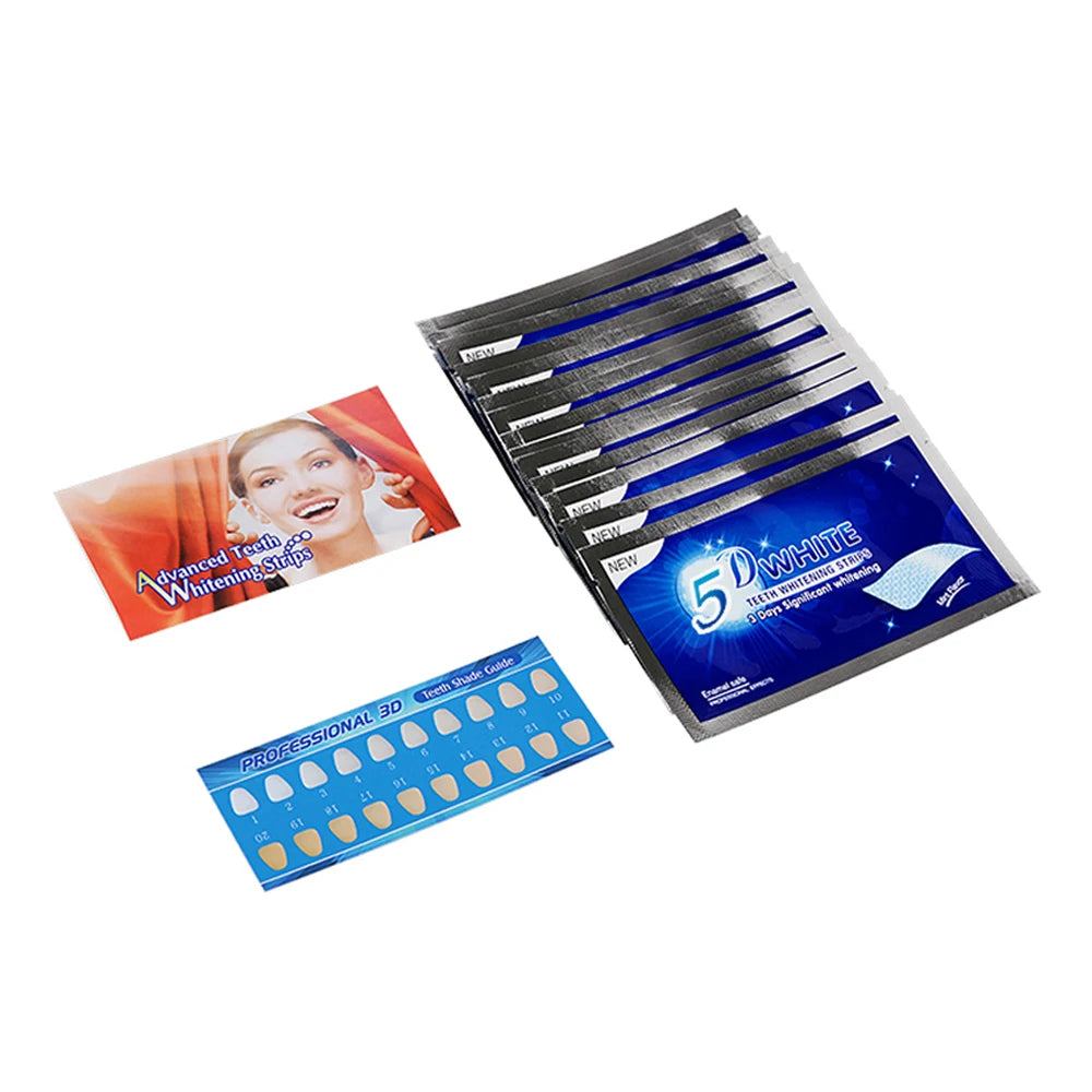 Elite 5DTeeth Whitening Strip 7/14/21/28 Pair