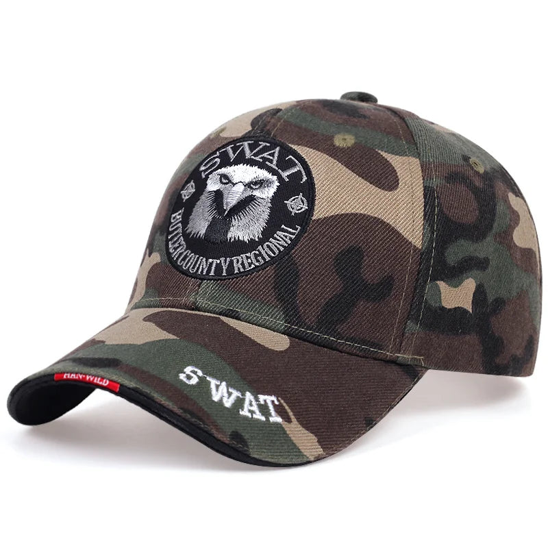 Elite™ SWAT Tactical Eagle Embroidered Cap