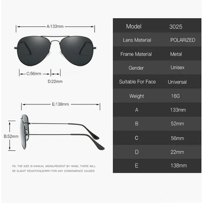 American Travel™ Polarized Aviator Sunglasses