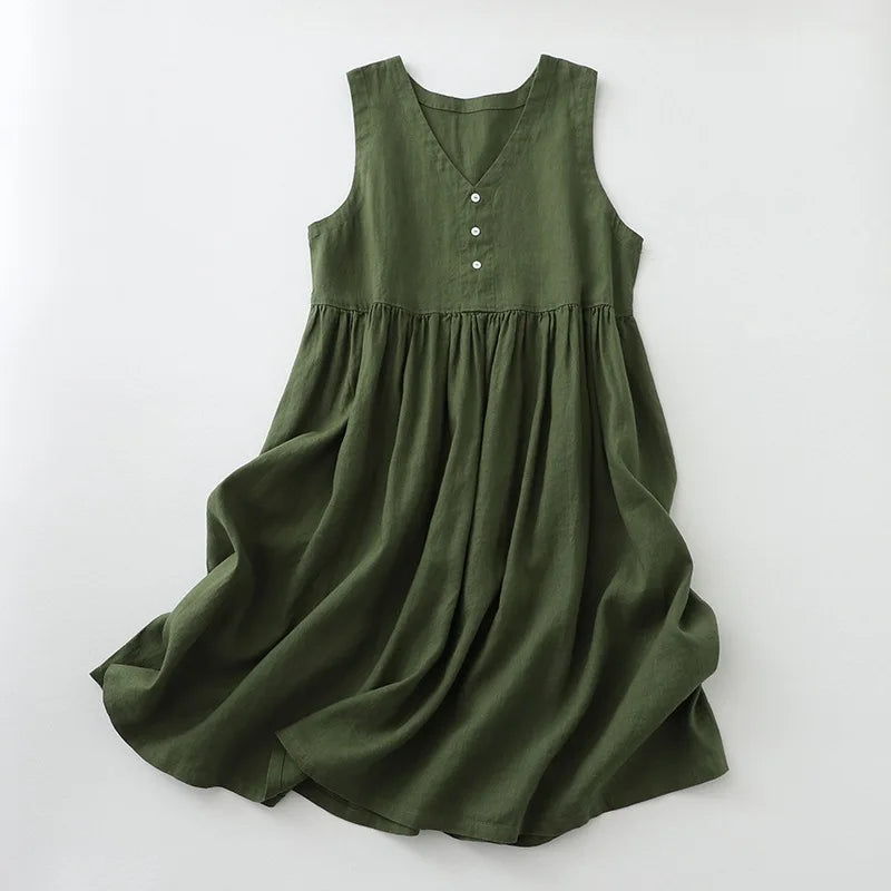 Esme Sleeveless Halter Maxi Dress