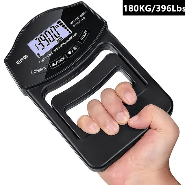 Digital Grip Strength Tester (396 lbs / 180 kg)