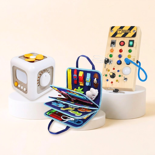 Elite Starter Montessori Bundle — Sensory Learning Toy Set for Toddlers