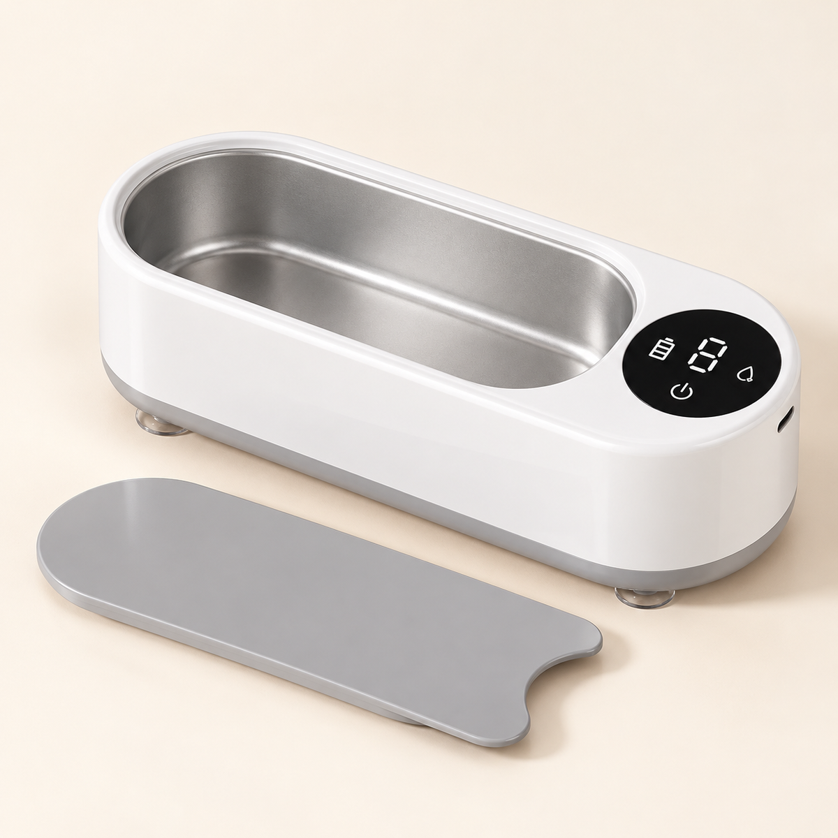 Portable Ultrasonic Jewelry & Eyeglasses Cleaner