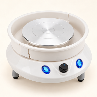 200 RPM Mini Electric Pottery Wheel for DIY Clay Crafts
