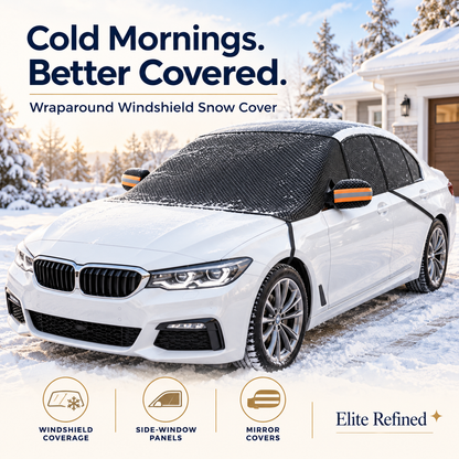 Magnetic Windshield Snow & Frost Cover