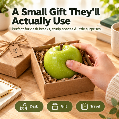 Green Apple Squishy - lifestyle and gifting
