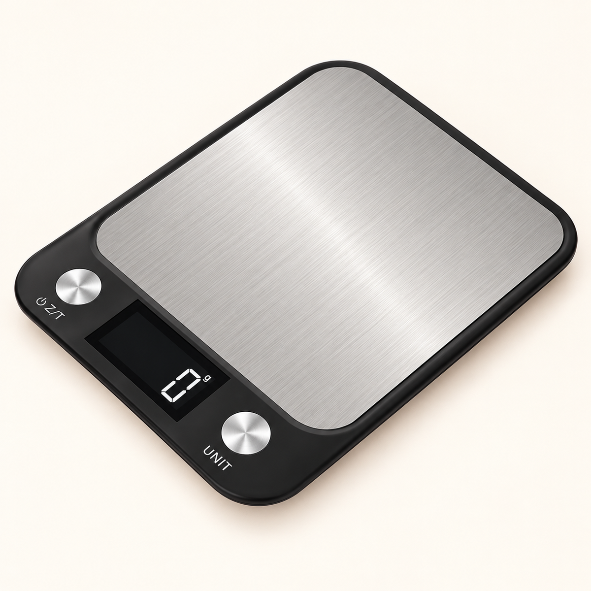 Stainless Steel Digital Kitchen Scale for Baking & Coffee