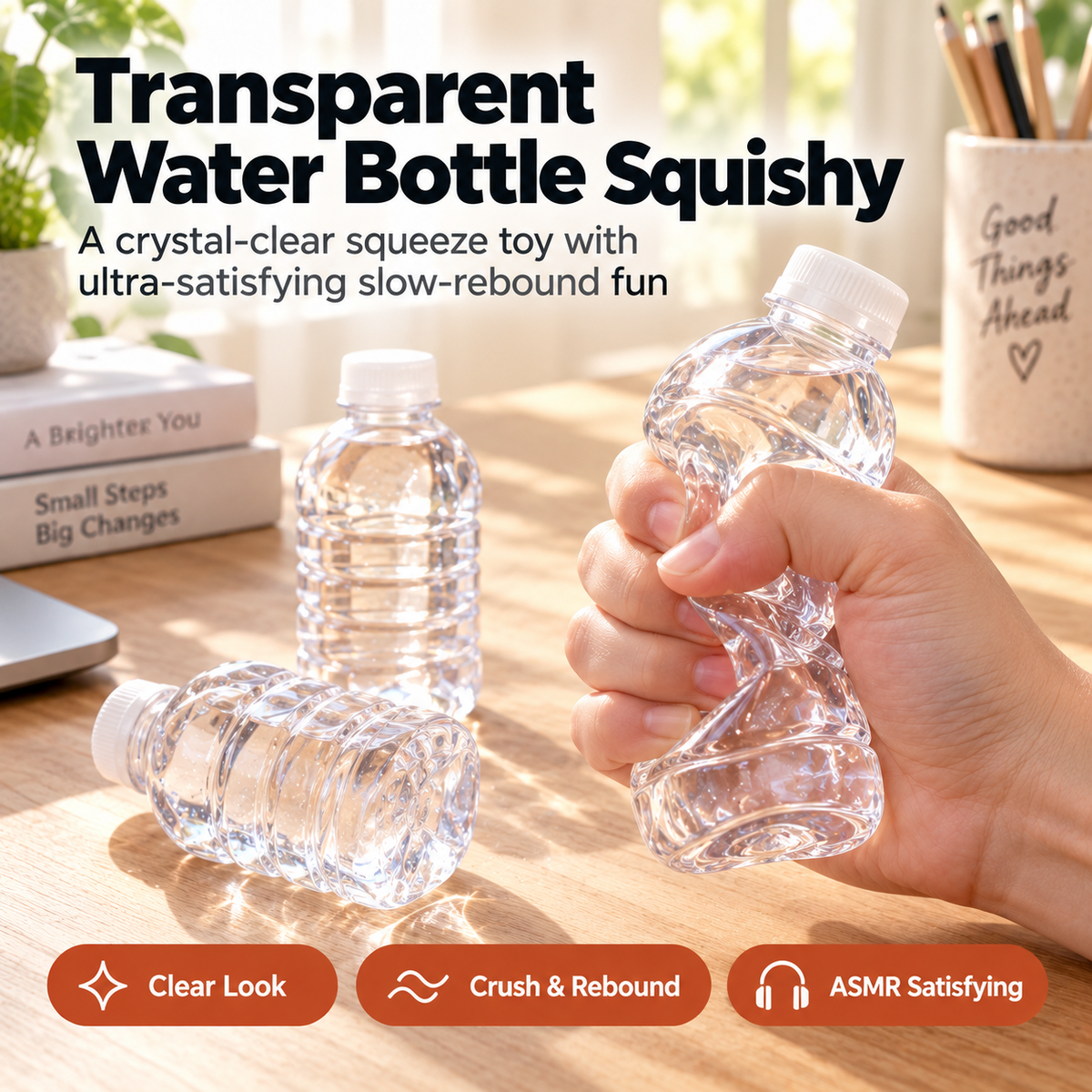 Transparent Water Bottle Squishy - premium featured image