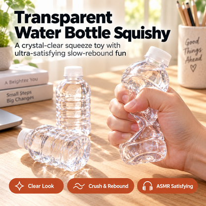 Transparent Water Bottle Squishy - premium featured image