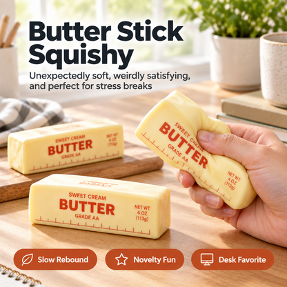 Butter Stick Squishy - squeeze action