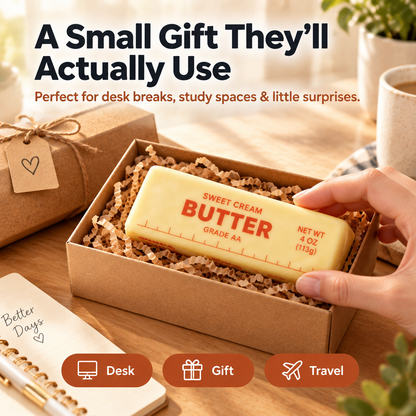 Butter Stick Squishy - lifestyle and gifting