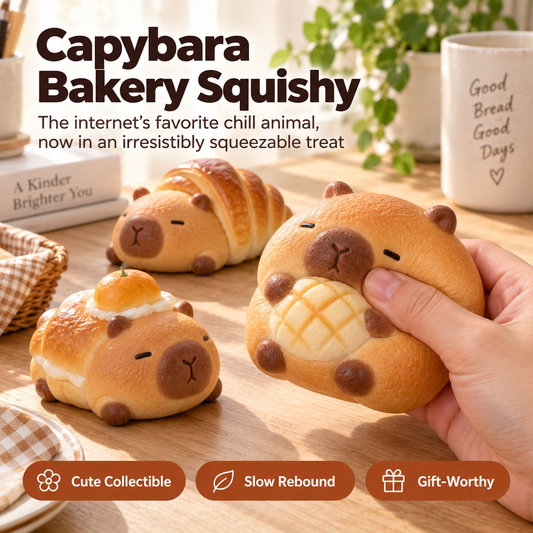 Capybara Bakery Squishy - premium featured image