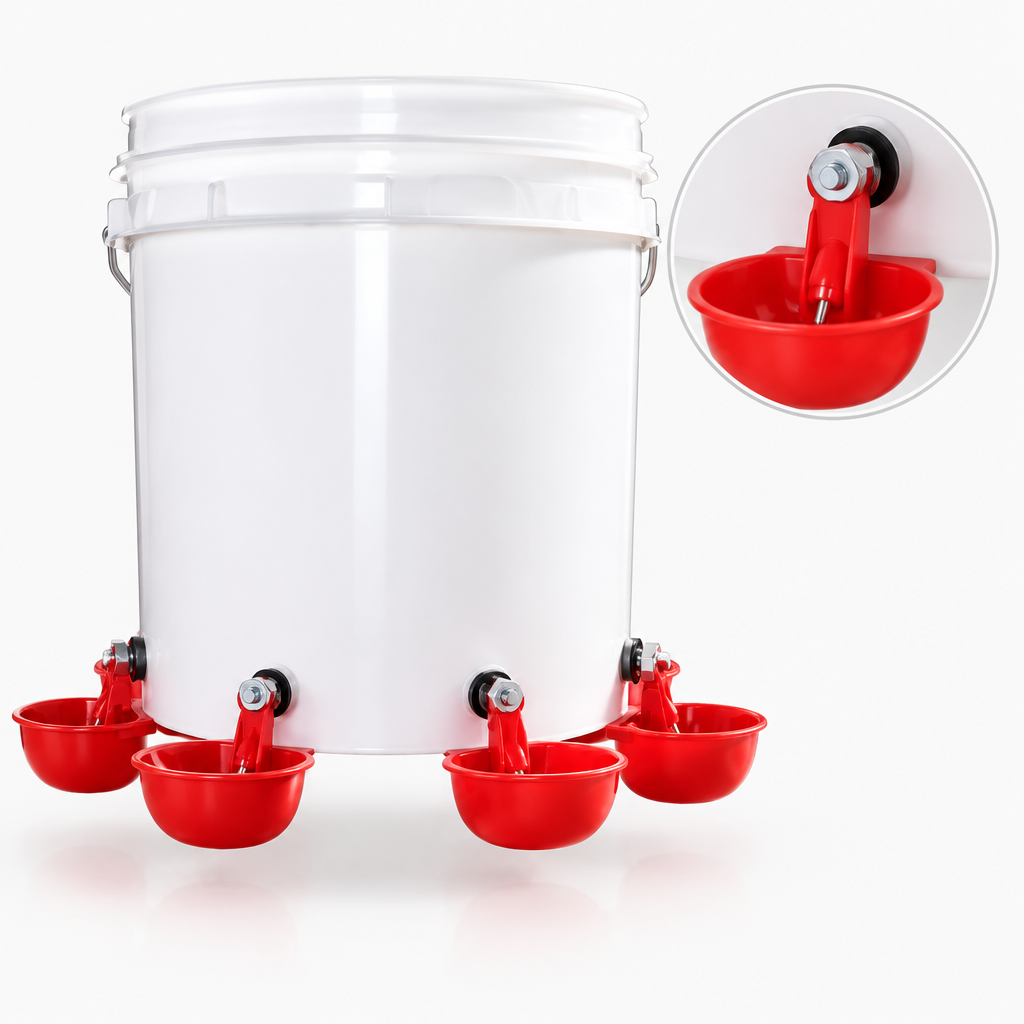 Automatic poultry water dispenser catalog view