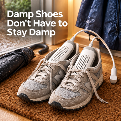 Compact Electric Shoe Dryer - premium hero