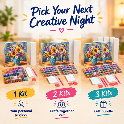 Diamond Painting Sparkle Art Kit - variant guide