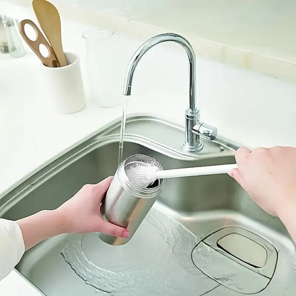 360° Silicone Bottle Brush – Foldable & Deep Clean