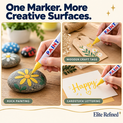 Fast-Drying Paint Marker Pen | Low-Odor Craft Marker – Use Cases