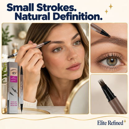 Waterproof Liquid Brow Pen | Dual-Tip Eyebrow Makeup – Lifestyle