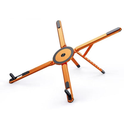 3-in-1 foldable device stand in orange