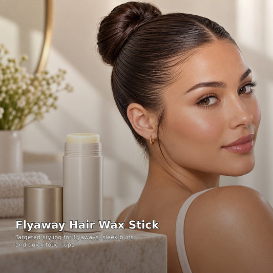 Flyaway hair wax stick hero image