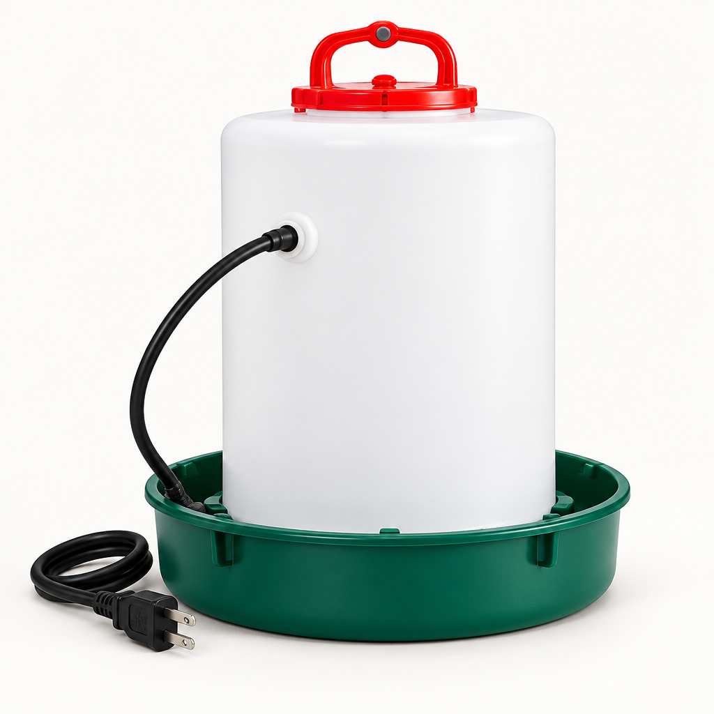 20W heated chicken waterer base product hero