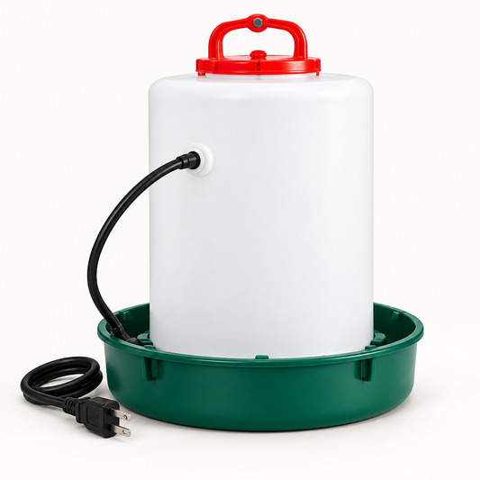 20W heated chicken waterer base product hero