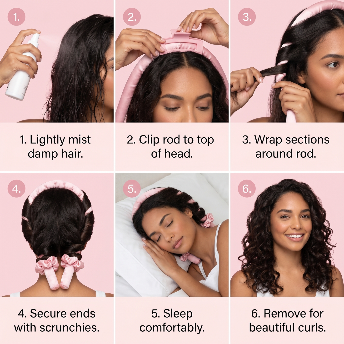 CurlSatin Pro™ | Modelador de Cachos Sem Calor