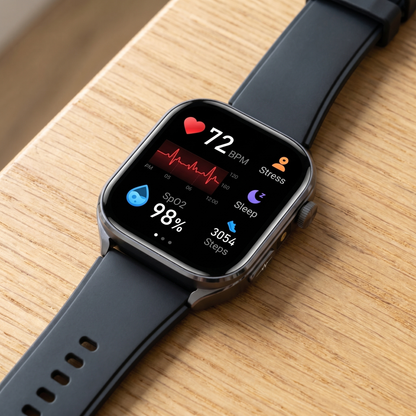 CareTime Pro™ — Senior-Friendly Smartwatch | Fall Detection, SOS, Bluetooth Calling