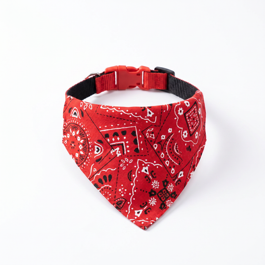 Elite Paws™ Adjustable Pet Bandana Collar
