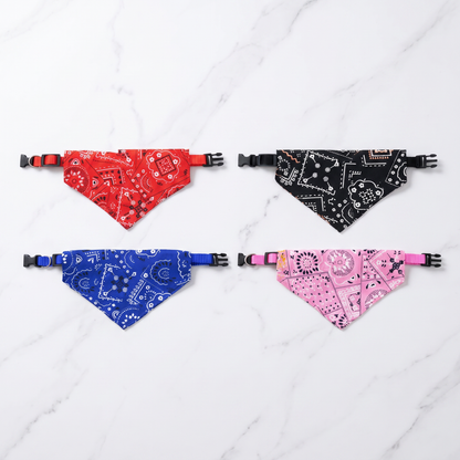 Elite Paws™ Adjustable Pet Bandana Collar