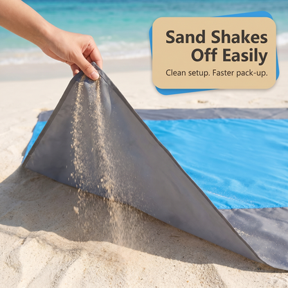 EliteBeach™ Sandproof Waterproof Beach Blanket